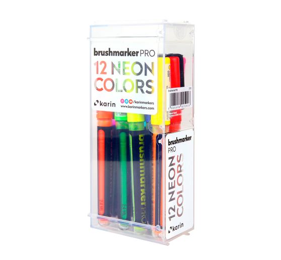 Karin Brushmarker PRO Set, 12 colors