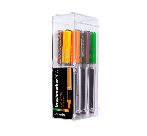 Karin Brushmarker PRO Set, 12 colors