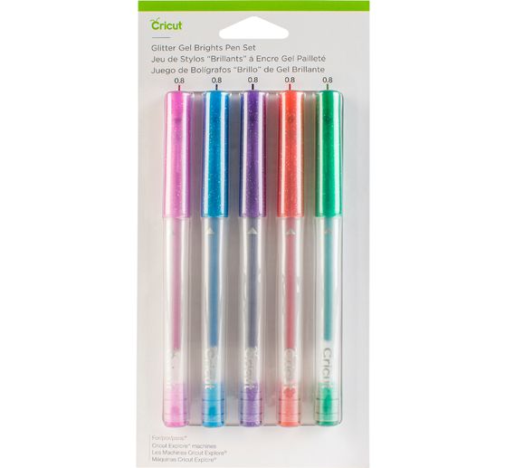 Penne Cricut "Point Gel Pen Medium - Glitter"