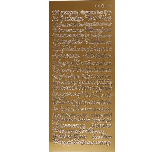 Relief sticker "Compassion"