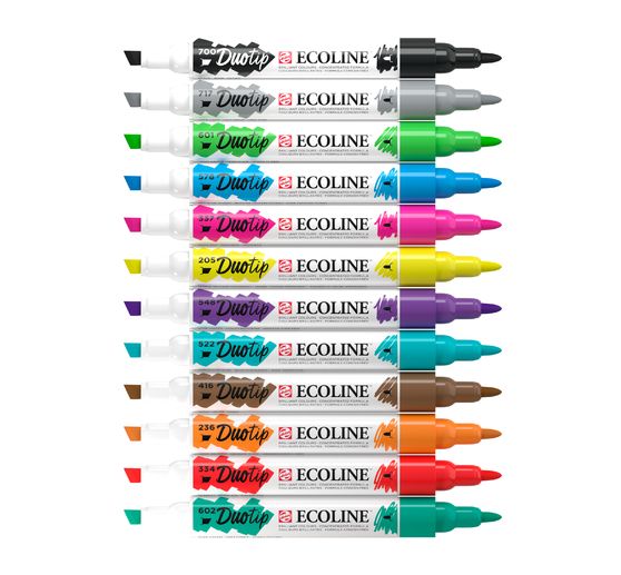 Talens Ecoline Duotip "Basic-Set"