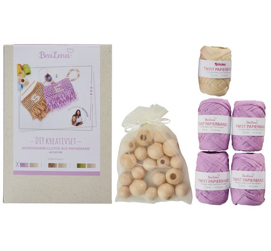 BeaLena DIY creative set "Clutch from paper tape" 