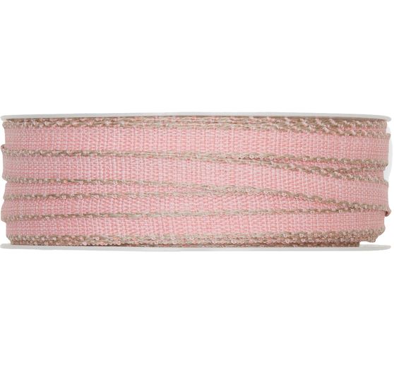 Ribbon with linen edge