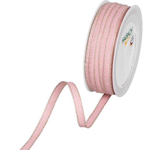 Ribbon with linen edge