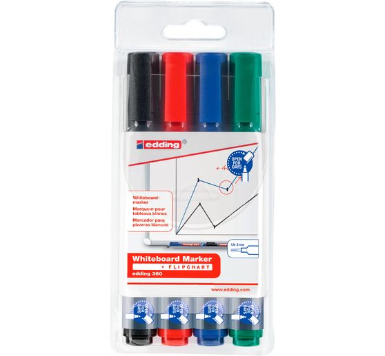 edding 360 Whiteboard marker "Bullet tip", 1.5-3 mm