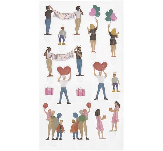 Rico Design Gel stickers "FIGURICO"