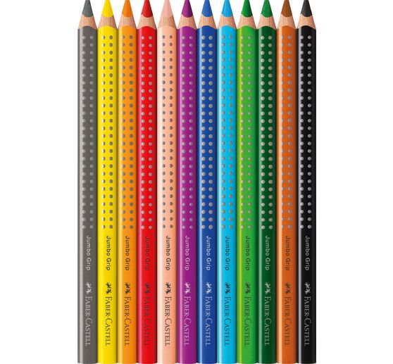 FABER-CASTELL Colour pencils "Jumbo Grip"