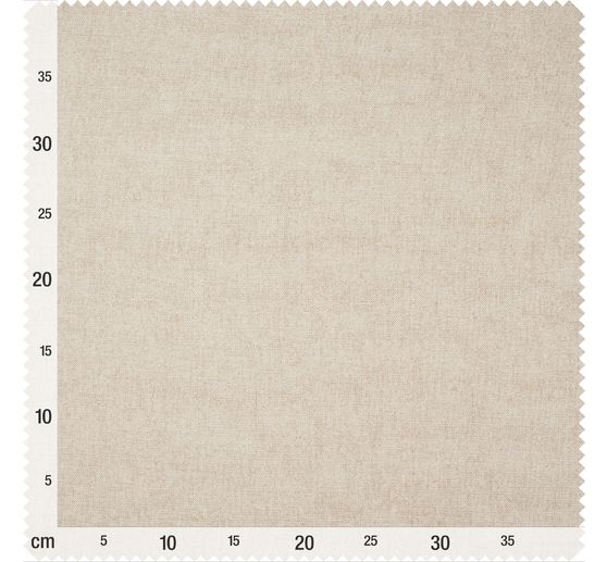 Motif fabric linen look "Uni"
