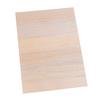 Balsa wood plate