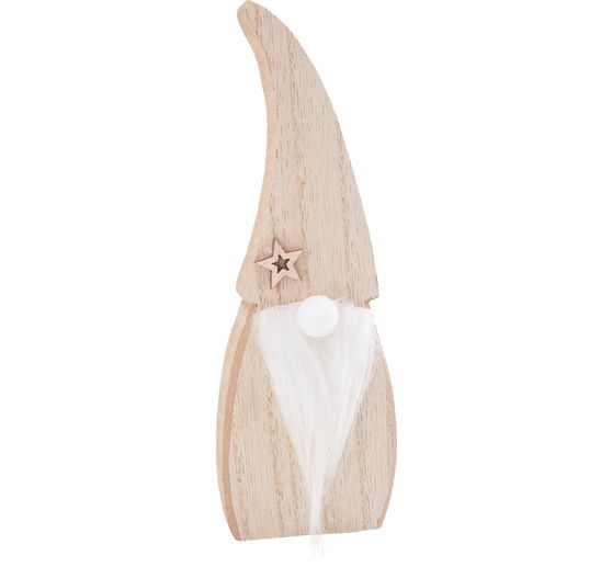 VBS Wooden gnome with LED nose