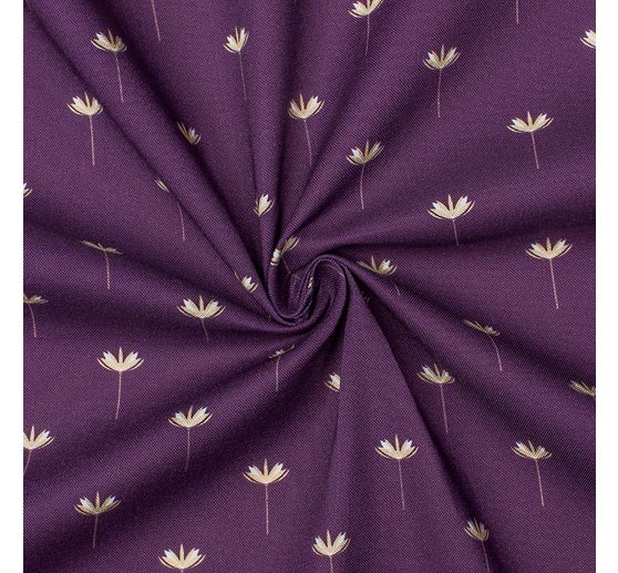 Cotton fabric "Brilliant" flowers