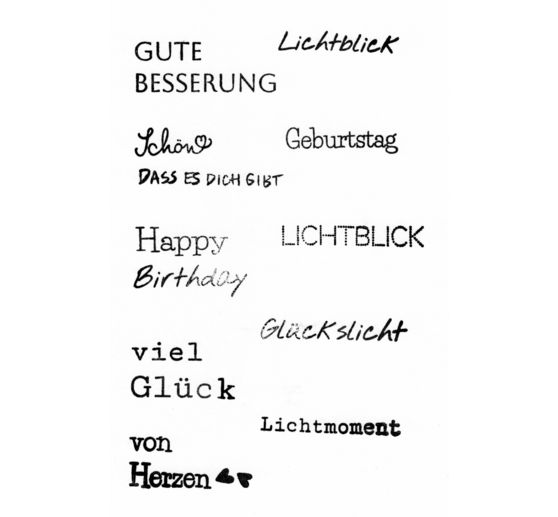 Silicone stamp for Marinas Licht