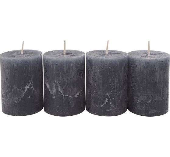 Pillar candle "Rustik", Ø 6 x 8 cm