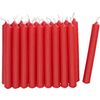 Candele "basic" per alberi Rosso