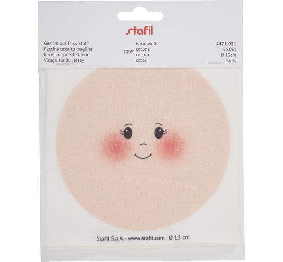 Face stockinette fabric "Stefy"