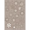 Punch motifs "Gray cardboard" Snowflakes