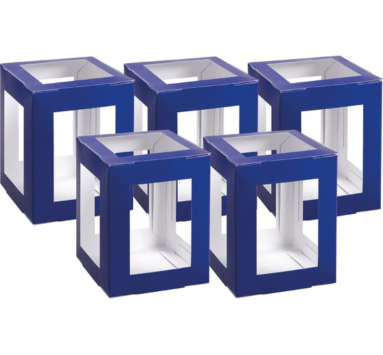 Lantern blank "Square", 5 pieces