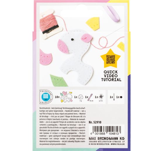 Kit di cucito "Mini Filzinies