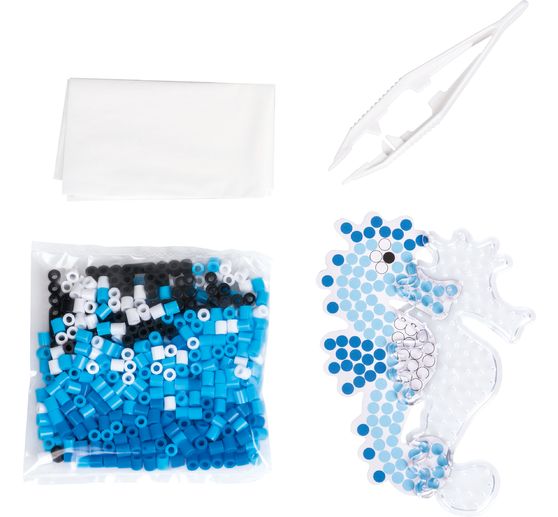 Craft kit iron-on beads
