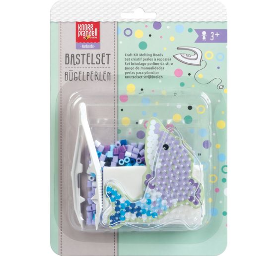 Craft kit iron-on beads