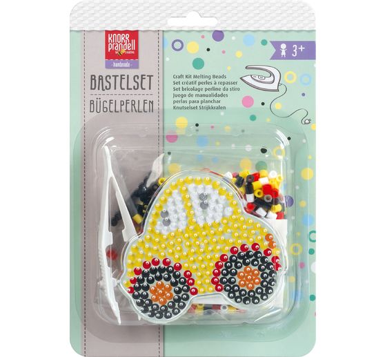 Craft kit iron-on beads