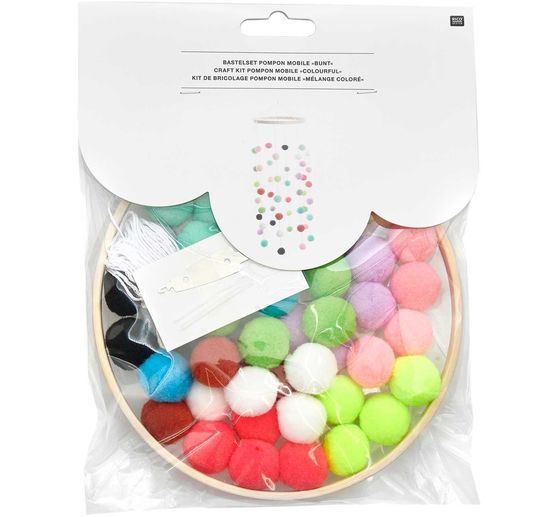 Kit per lavoretti con pompon "mobile