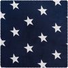 Fleece fabric "Stars" Dark blue