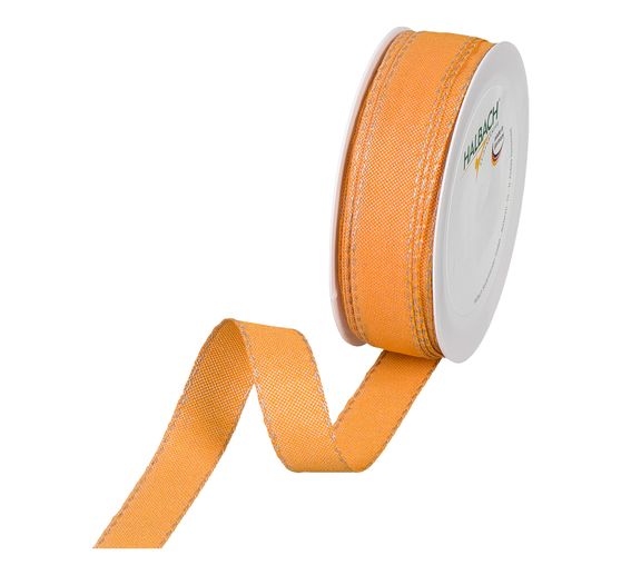 Ribbon with linen edge