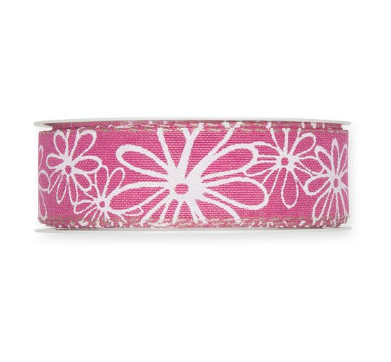 Printed ribbon "Flowers"