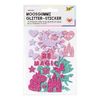 Foam rubber glitter stickers Unicorn