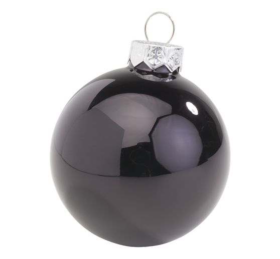 Christmas balls made of glass, Ø 5.7 cm