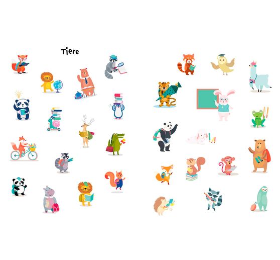 Book "Das Stickerbuch zum Schulstart"