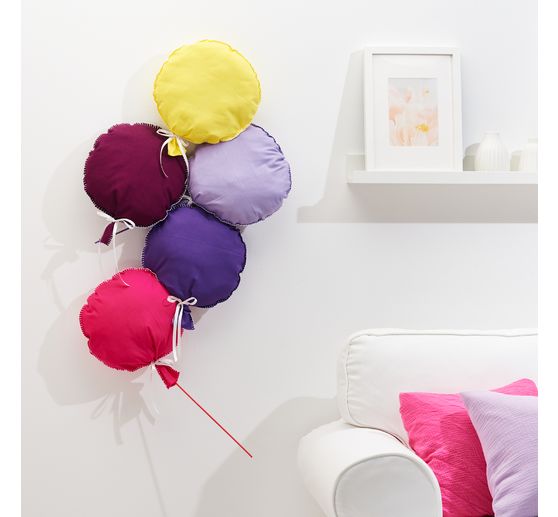 Fabric package patchy uni "Lavender berry"