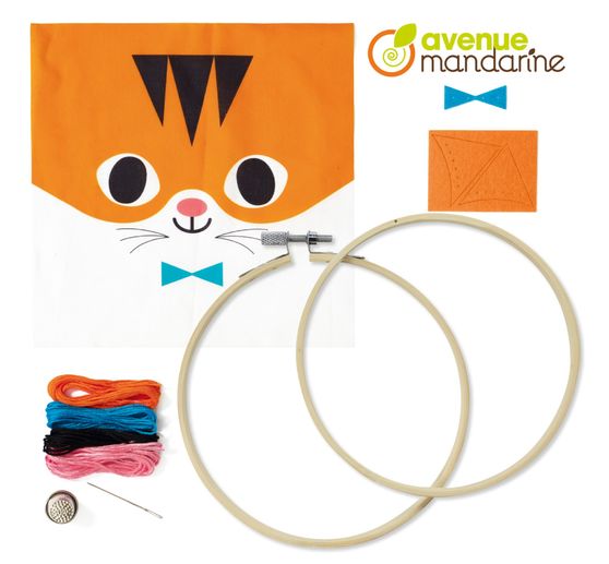 Avenue Mandarine embroidery set Pix Gallery