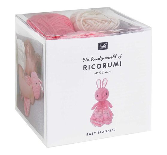 Rico Design Ricorumi Crochet set "Baby Blankies"
