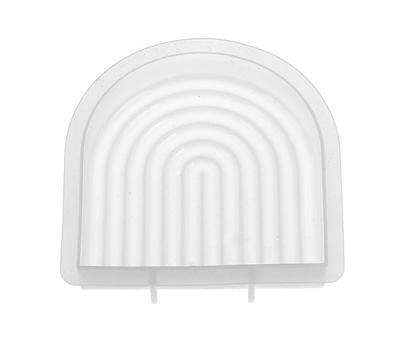 Silicone candle mould "Bow" with wick and wick needle