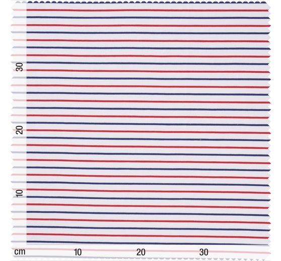 Jersey fabric "Stripes two-tone"