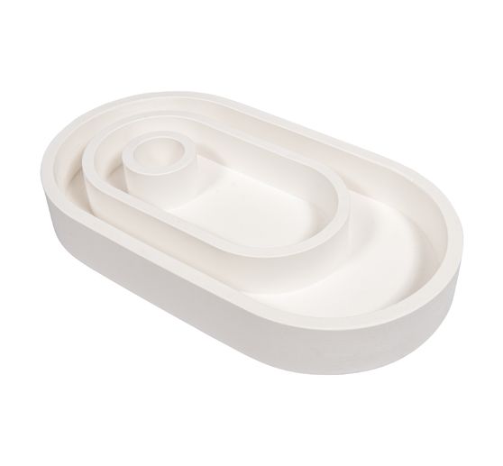 Silicone casting mould "Candle holder" incl. insert