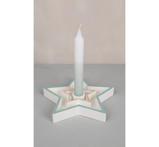 Silicone casting mould "Candle holder" incl. insert