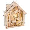 VBS Wooden building kit "House of Lights", incl. lighting Reindeer