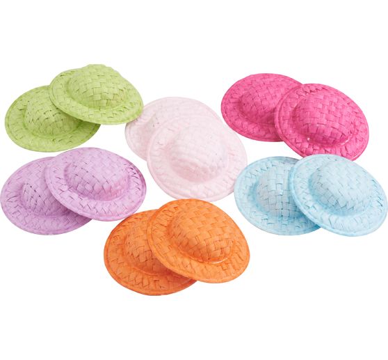 VBS Straw hat, 5 cm, 12 pcs.