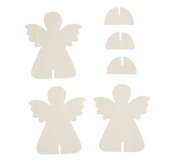 VBS Wooden decoration with base