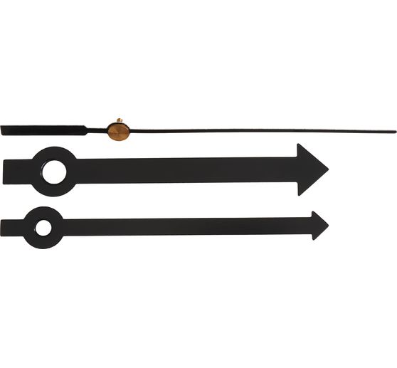 Clock hand with second hand