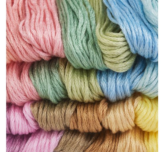 VBS Embroidery floss "Megapack", 36 colours