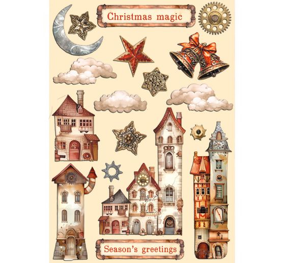 Lasercut motifs "Gear up for Christmas"