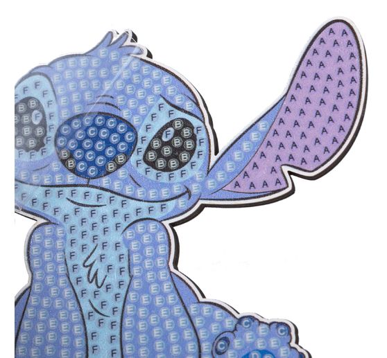 Pittura a diamante "Crystal Art Buddy", 11 x 8 cm