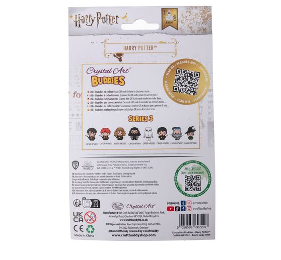 Pittura a diamante "Crystal Art Buddy", 11 x 8 cm