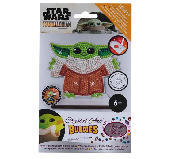 Pittura a diamante "Crystal Art Buddy", 11 x 8 cm