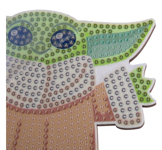 Pittura a diamante "Crystal Art Buddy", 11 x 8 cm