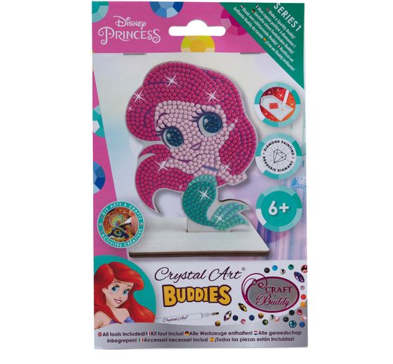 Pittura a diamante "Crystal Art Buddy", 11 x 8 cm